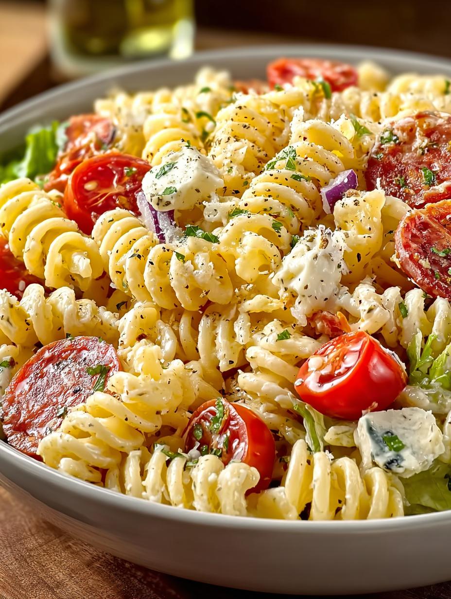 Grinder Pasta Salad: 5 Reasons You'll Love This Recipe - Grinder Pasta Salad - main visual representation