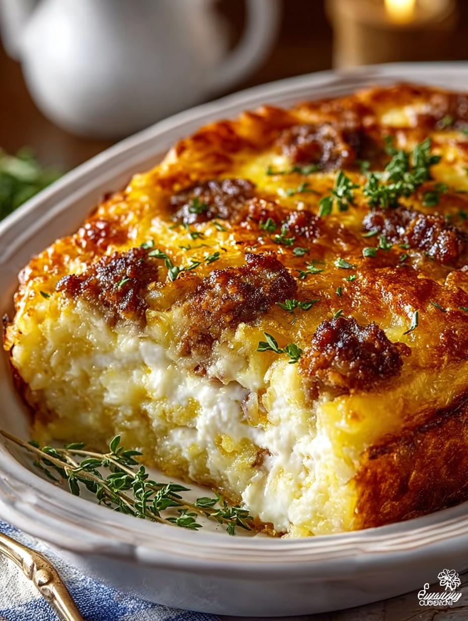 Delicious Hashbrown Casserole: 8 Comforting Layers - Hashbrown Casserole - main visual representation
