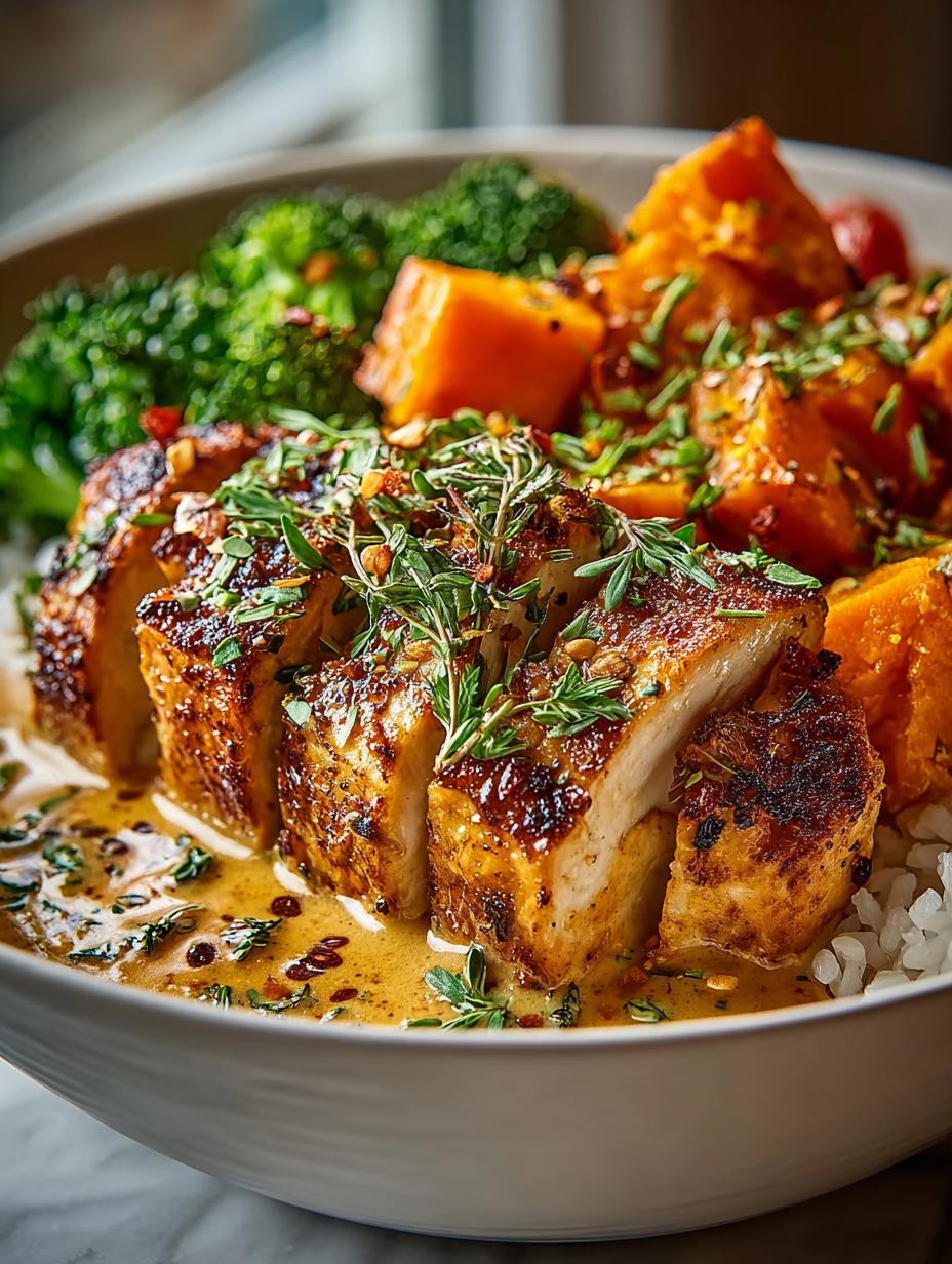 Healthy Chicken Sweet Potato