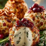Holiday Ornament Cheese Balls
