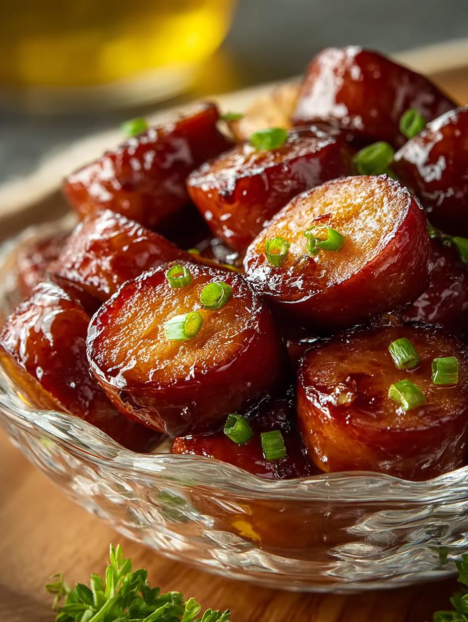 Honey Garlic Mississippi Lil' Smokies: 12 Party-Ready Bites - Honey Garlic Mississippi Lil - additional detail