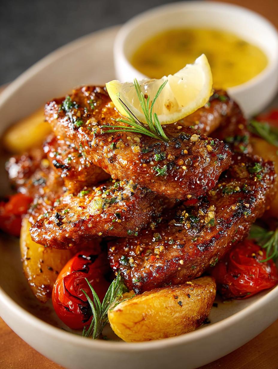 Honey Lemon Pepper Beef