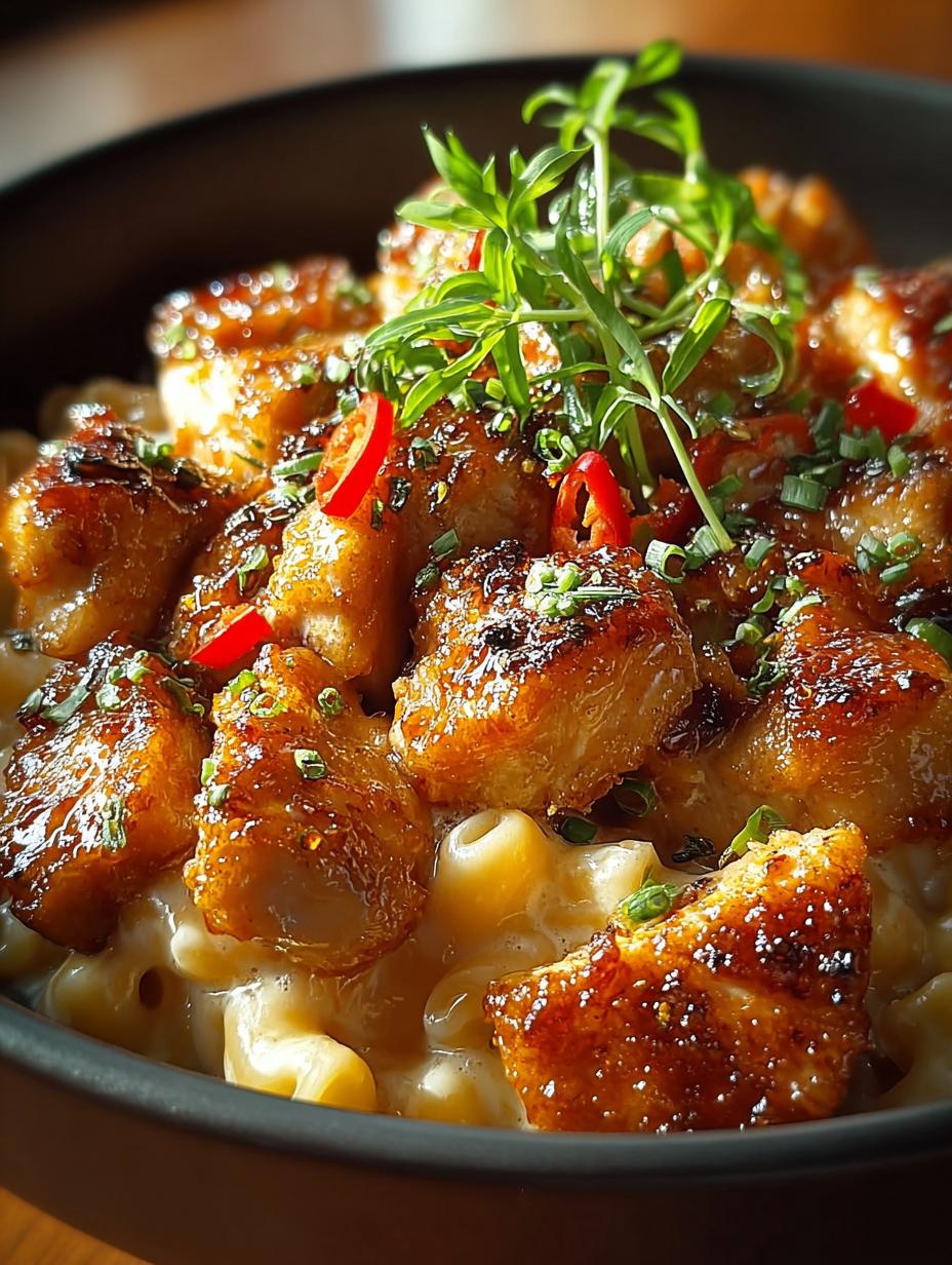 Honey Pepper Chicken Mac
