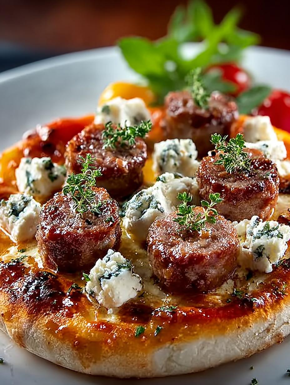 Hot Sausage Feta Honey Pizza: 5 Irresistible Flavors - Hot Sausage Feta Honey - main visual representation