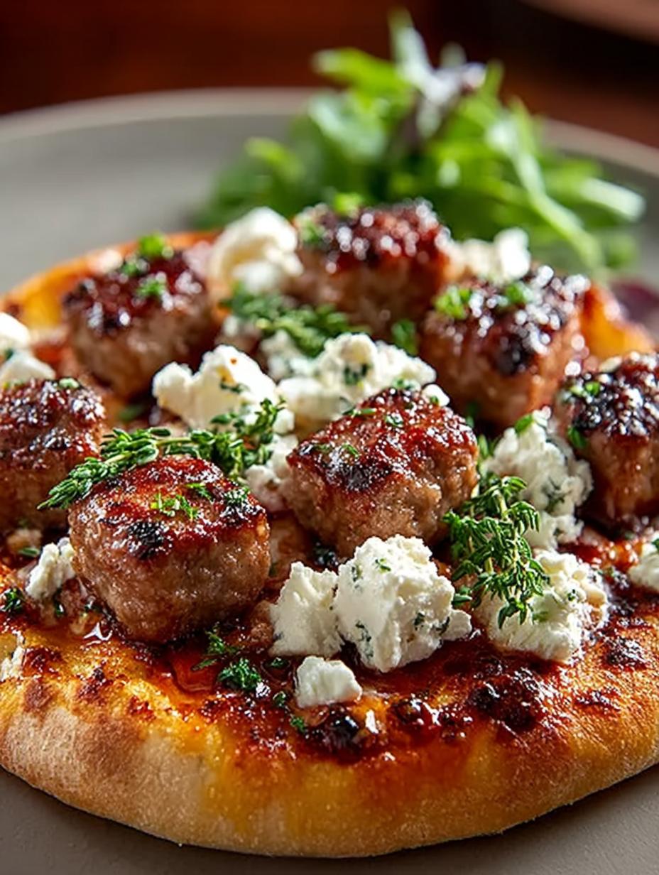 Hot Sausage Feta Honey