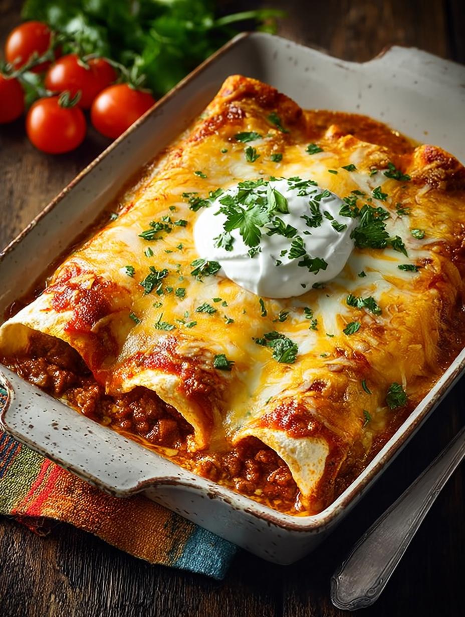 5 Ingredient Beef Enchiladas: A Comforting Classic - Ingredient Beef Enchiladas - main visual representation