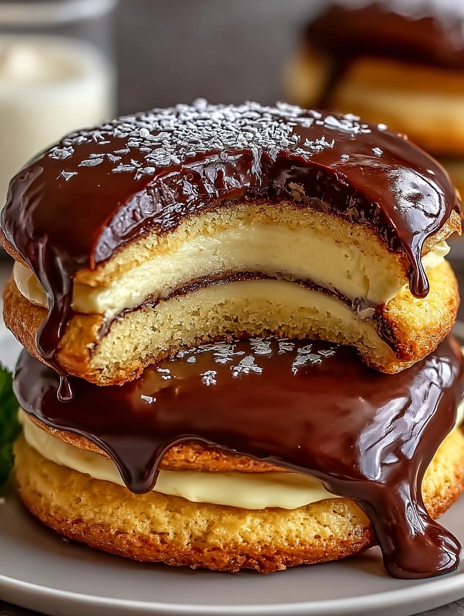 Irresistible Boston Cream Pie
