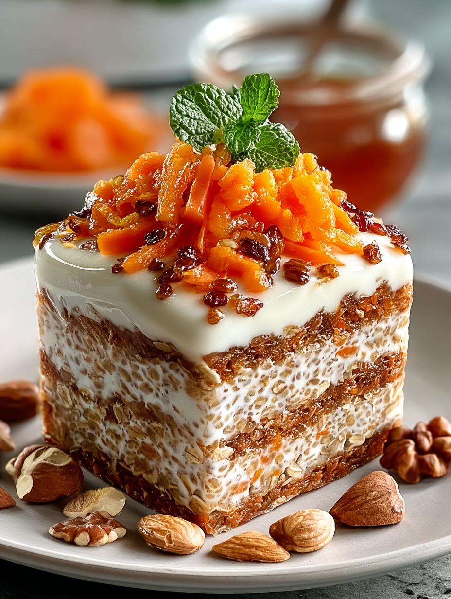 Irresistible Carrot Cake Oat