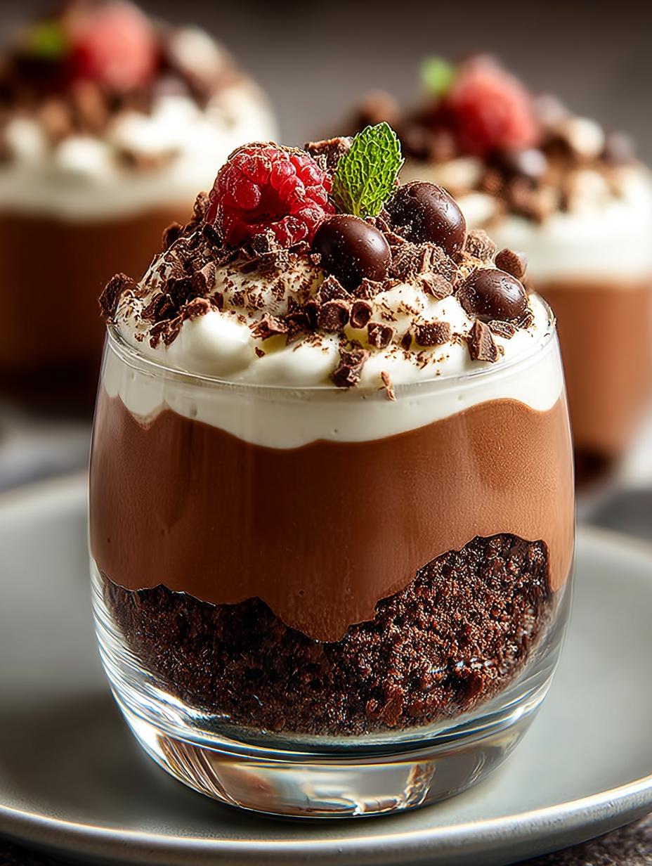 Irresistible Creamy Chocolate Parfait