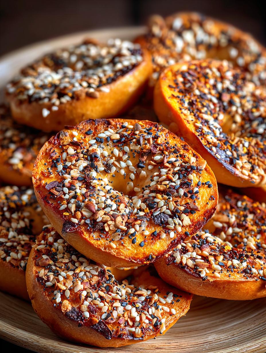 Irresistible Everything Bagel Sweet Potato Rounds - Irresistible Everything Bagel Sweet - main visual representation