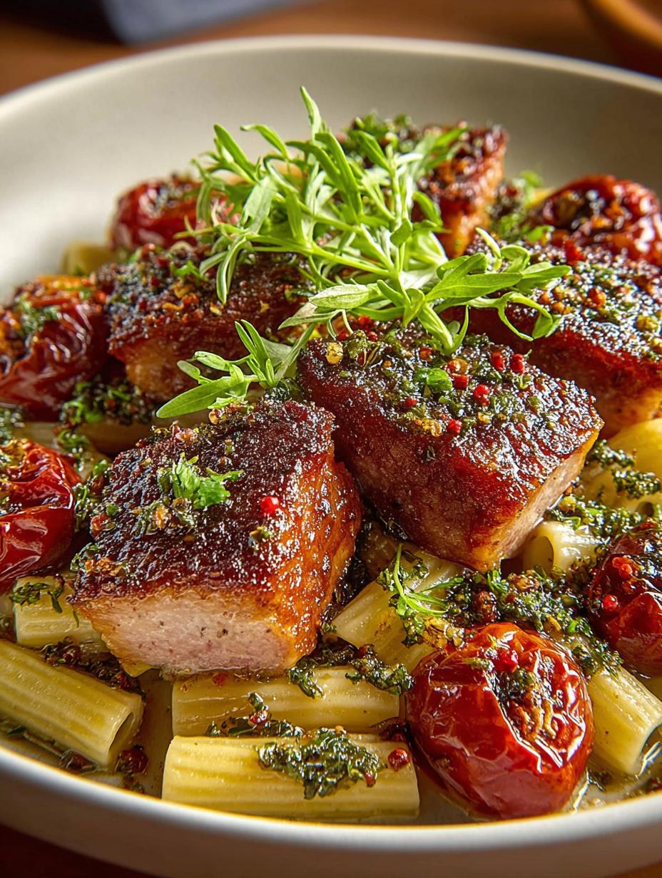 Irresistible High Protein Smoky Andouille Pasta Recipe - Irresistible High Protein Smoky - additional detail