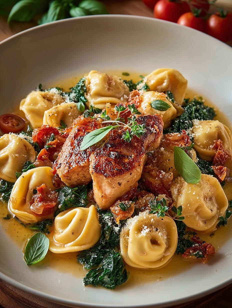 Irresistible Marry Chicken Tortellini for Dinner - Irresistible Marry Chicken Tortellini - additional detail