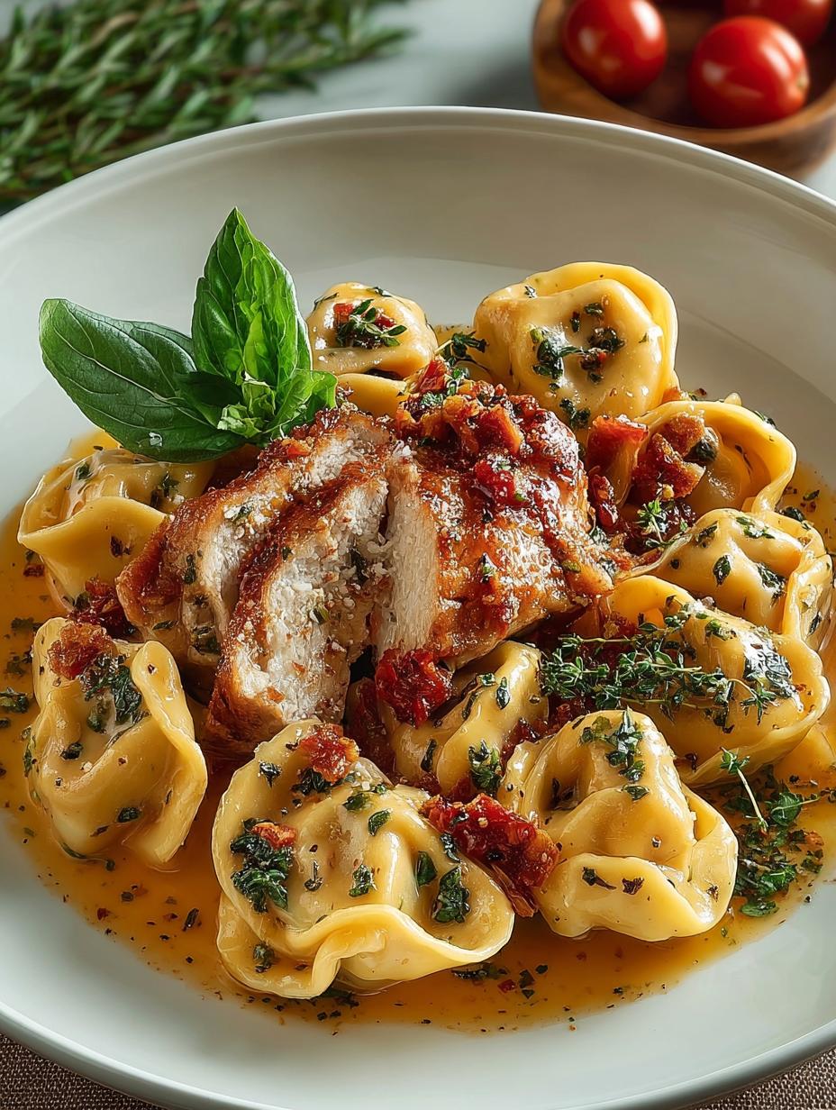 Irresistible Marry Chicken Tortellini
