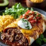 Irresistible Smothered Beef Burritos