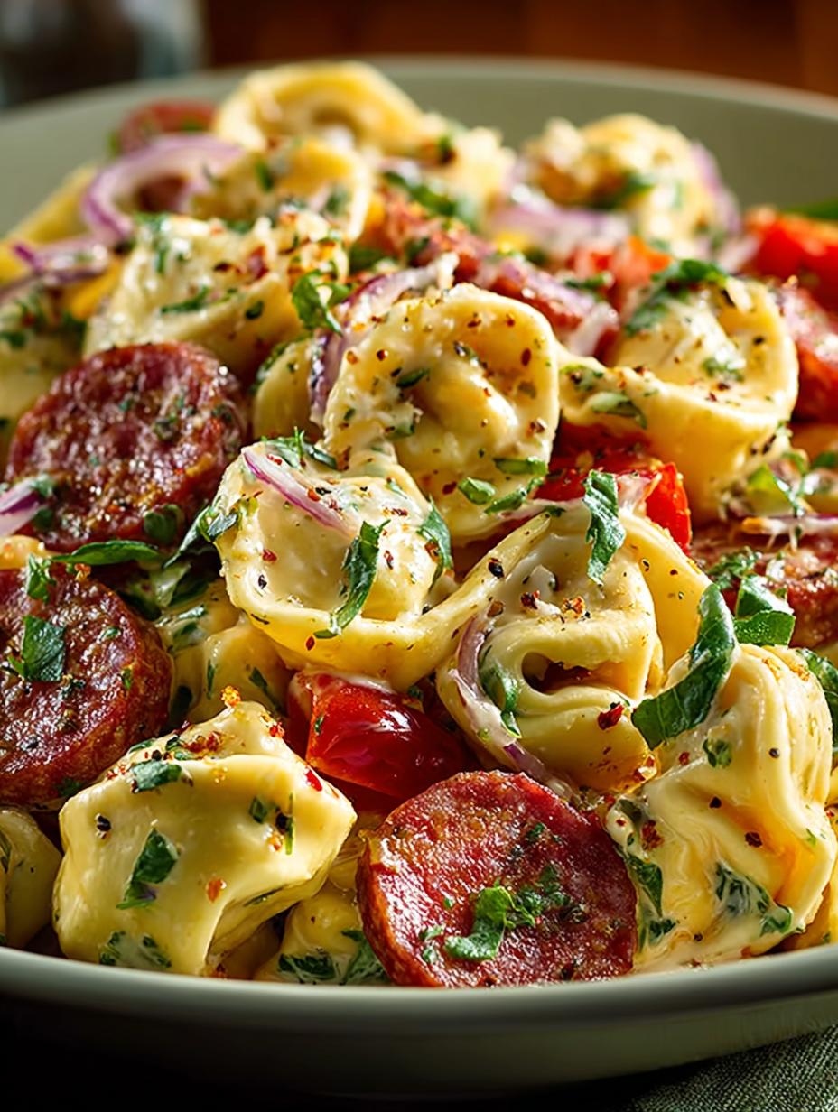 Italian Grinder Tortellini Pasta