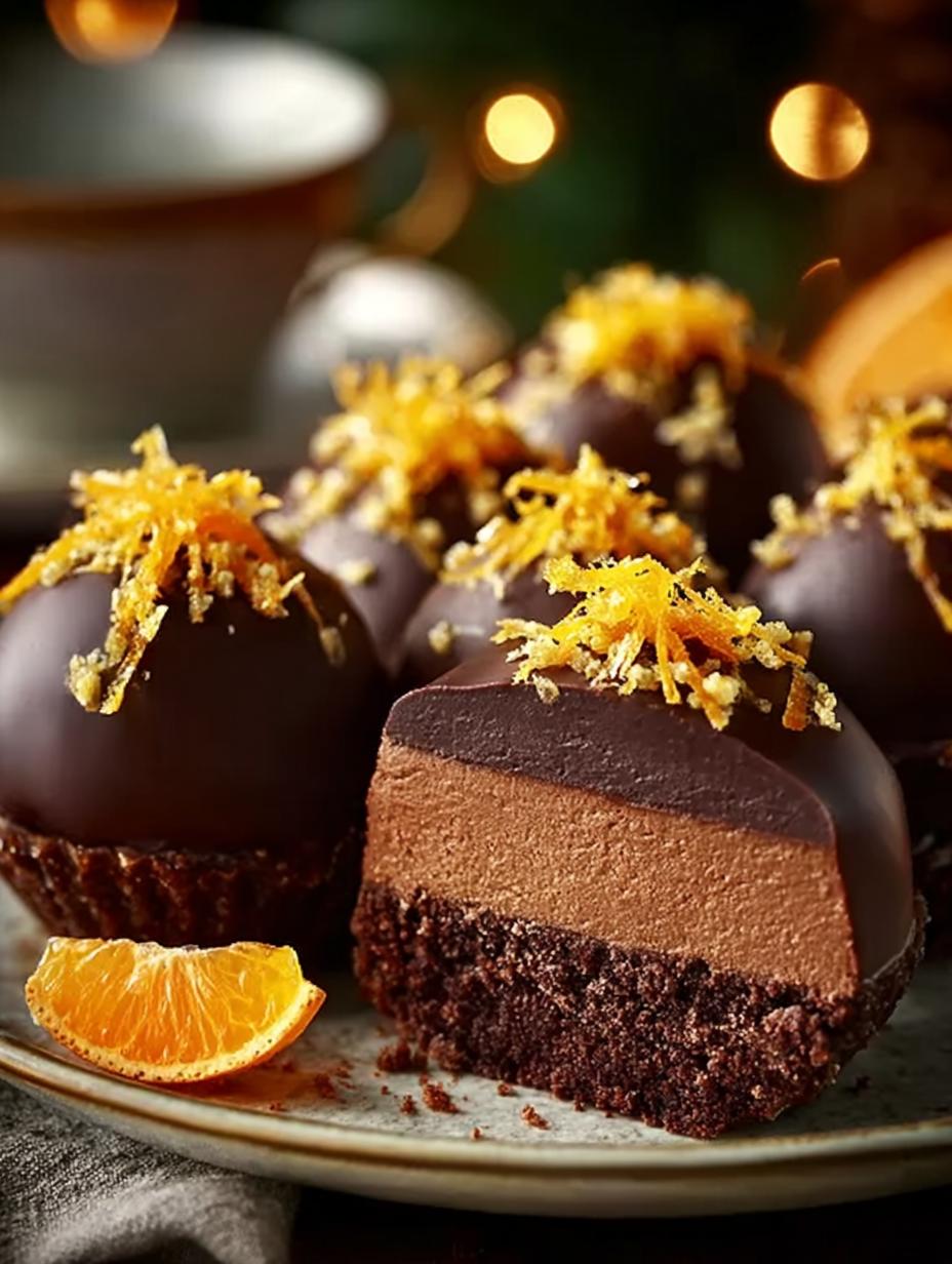 Juicy Orange Chocolate Christmas Truffles: 24 Indulgent Bites - Juicy Orange Chocolate Christmas - main visual representation