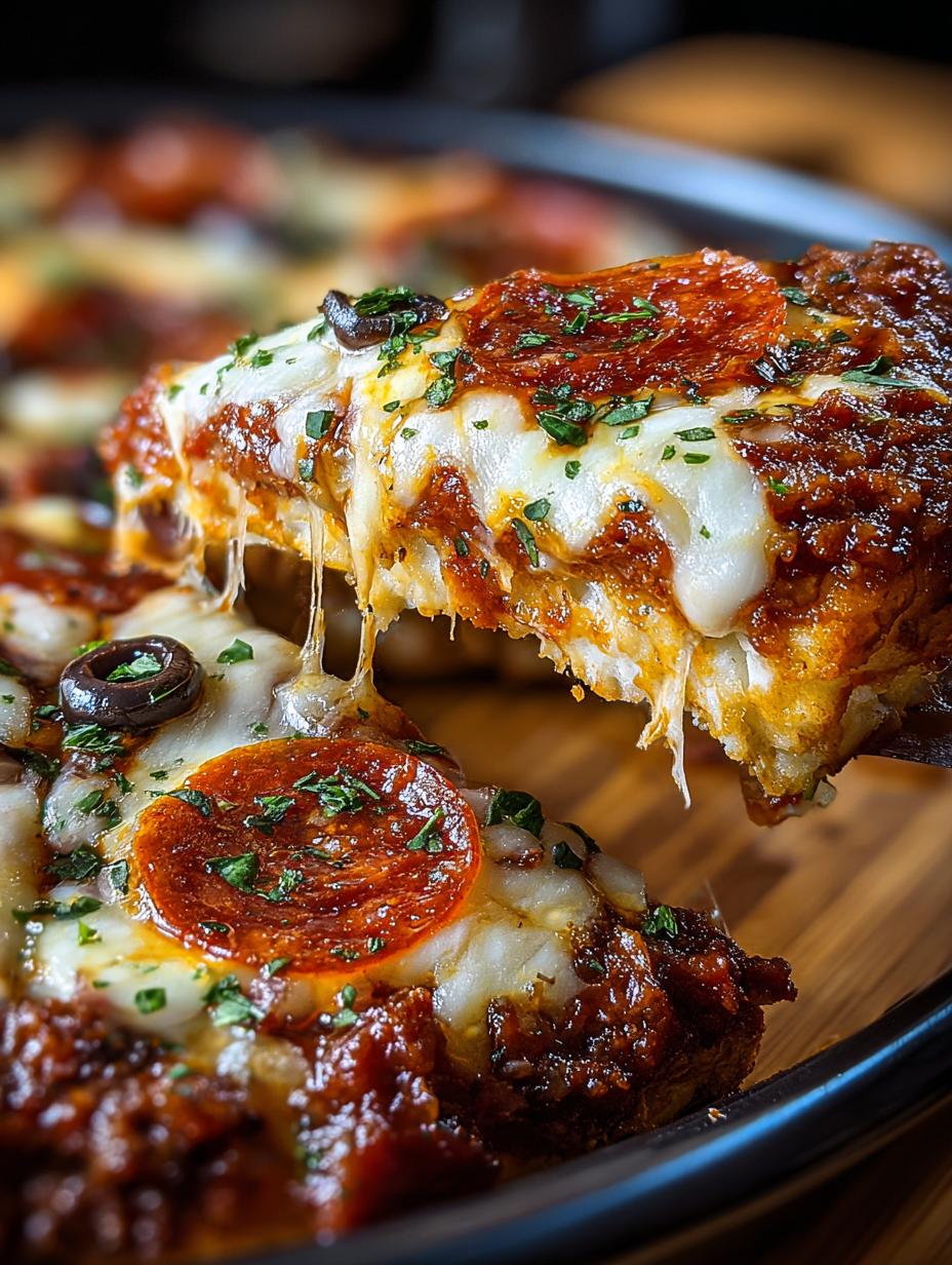 Keto Crock Pot Pizza Casserole: 6 Deliciously Easy Steps - Keto Crock Pot Pizza - additional detail