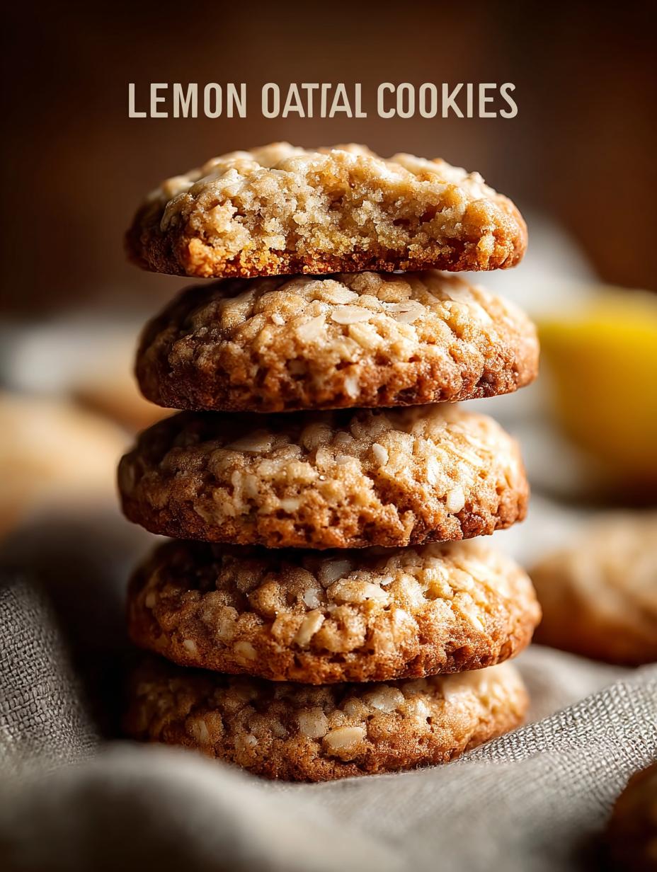 Lemon Oatmeal Cookies: 7 Reasons You'll Love Them - Lemon Oatmeal Cookies - main visual representation