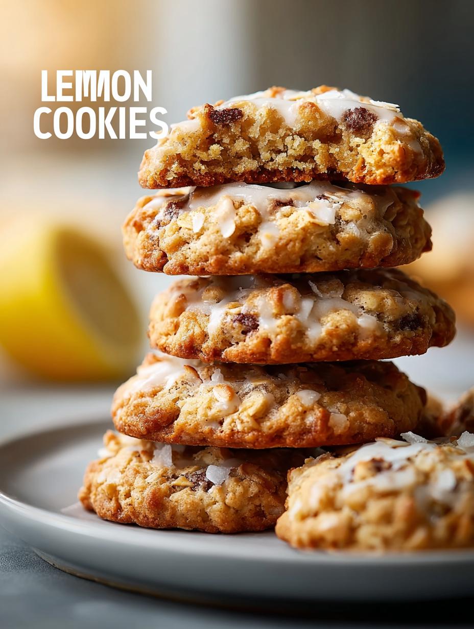 Lemon Oatmeal Cookies: 7 Reasons You'll Love Them - Lemon Oatmeal Cookies - additional detail