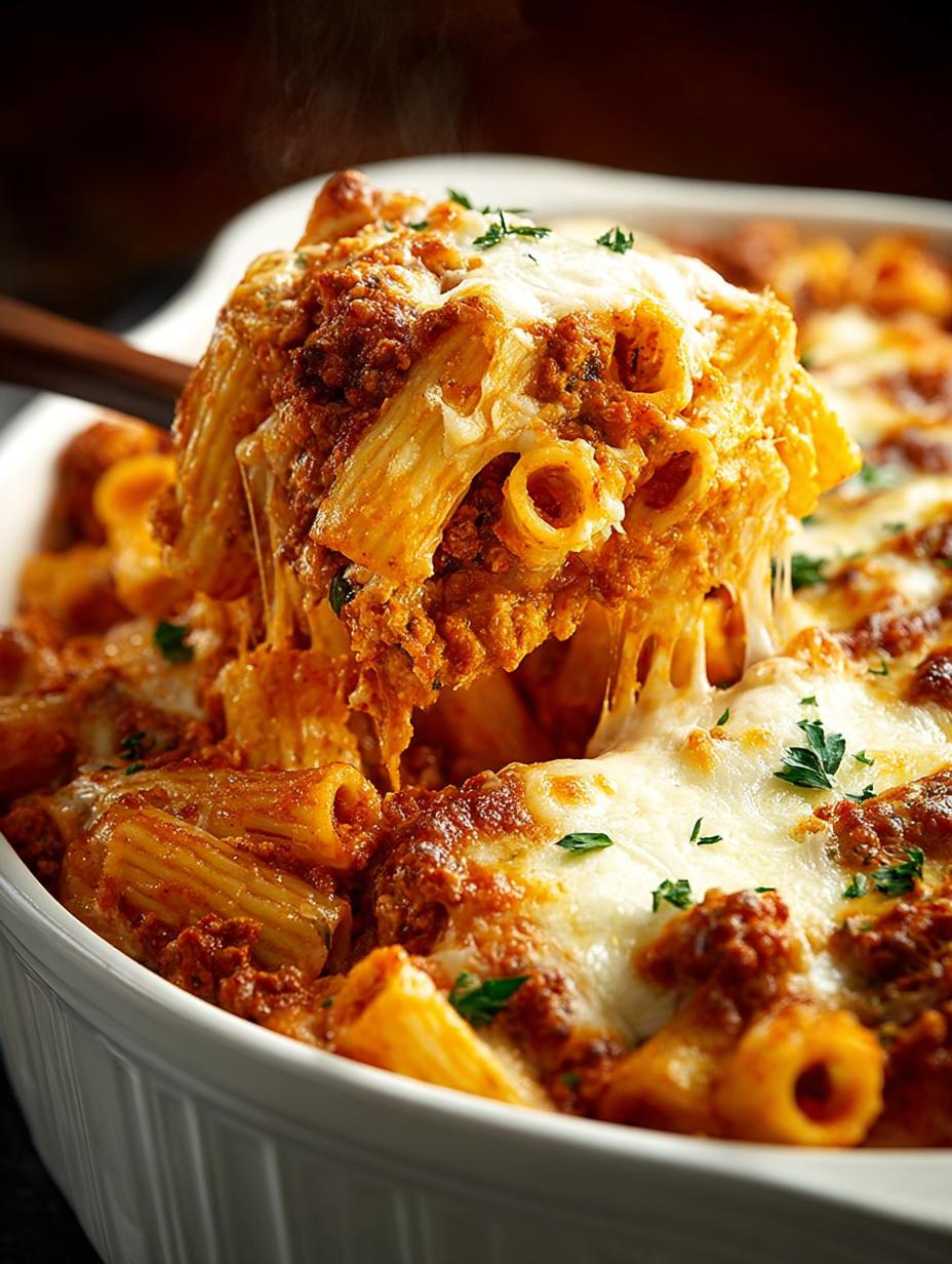 Million Dollar Baked Ziti: 7 Cheesy Comfort Food Secrets - Million Dollar Baked Ziti - additional detail