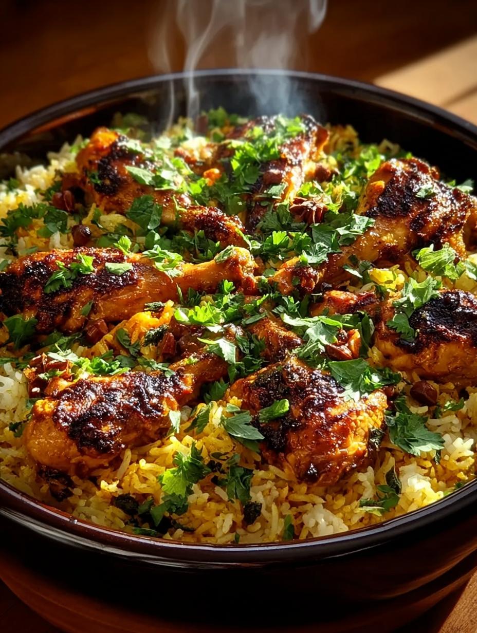 Moroccan Chicken Rice