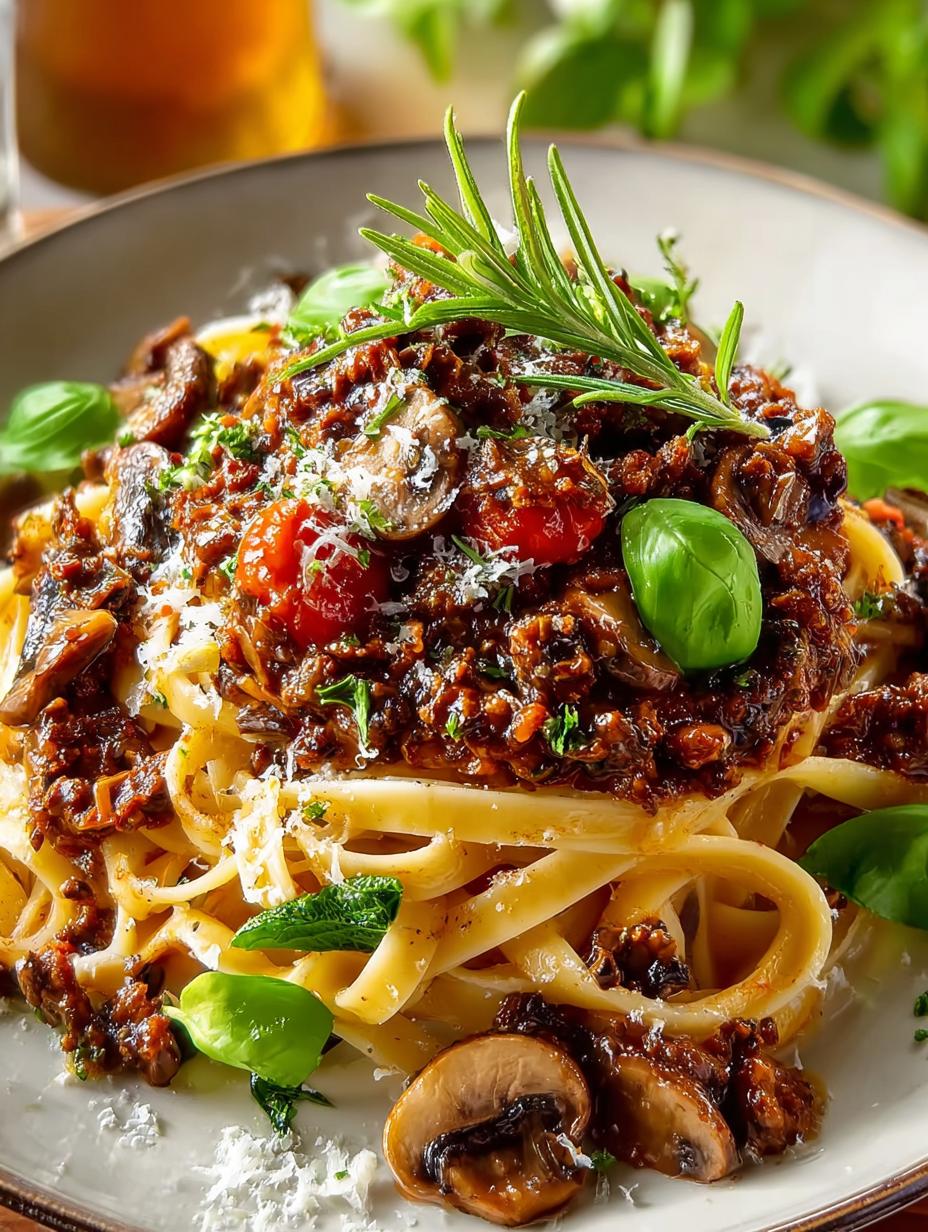 Mushroom Ragu: 35-Minute Cozy Comfort Food Delight - Mushroom Ragu - additional detail