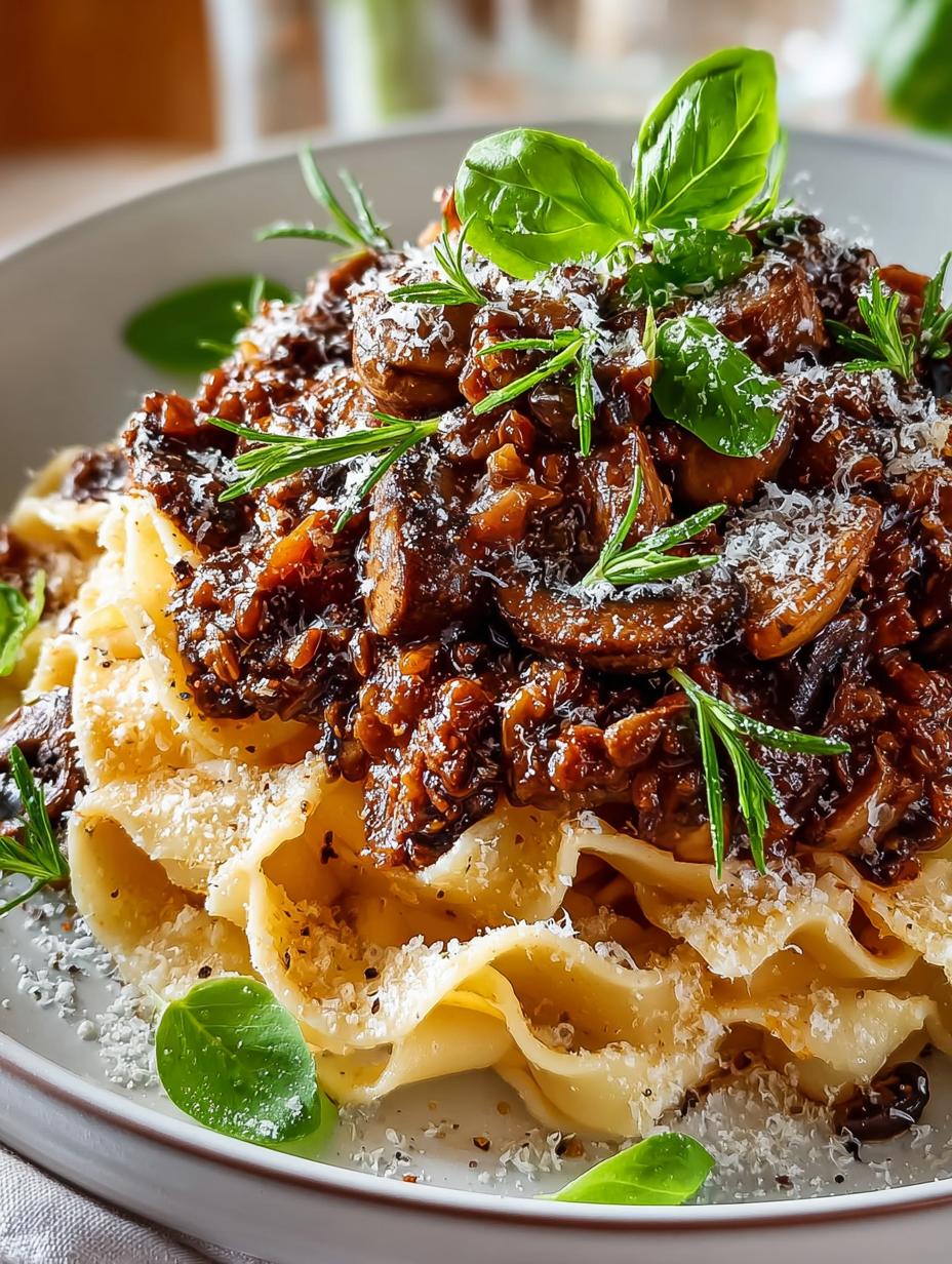 Mushroom Ragu