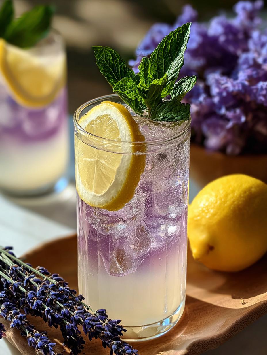 Non Alcoholic Sparkling Lavender: 7 Refreshing Recipes - Non Alcoholic Sparkling Lavender - main visual representation