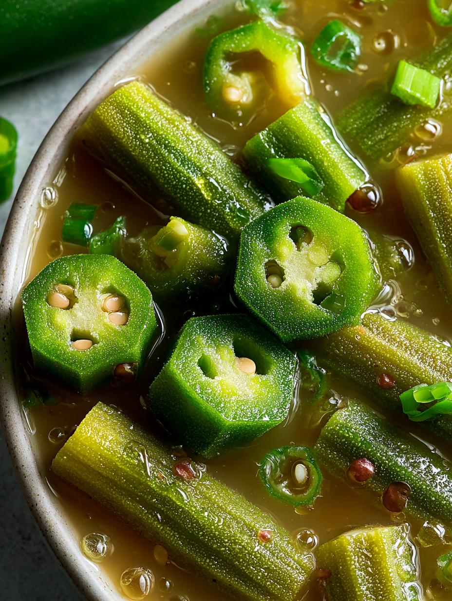 Okra Soup: 7 Heartwarming Recipes for Comfort and Flavor - Okra Soup - additional detail