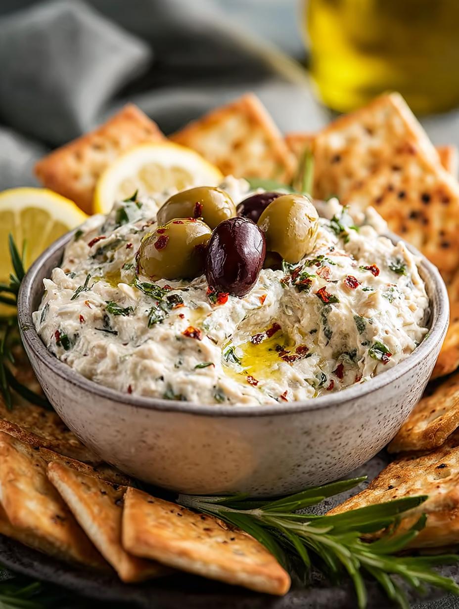 Savory Olive Dip: Your Next Must-Have Appetizer - Olive Dip - additional detail
