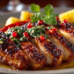 One Pan Chicken Pineapple