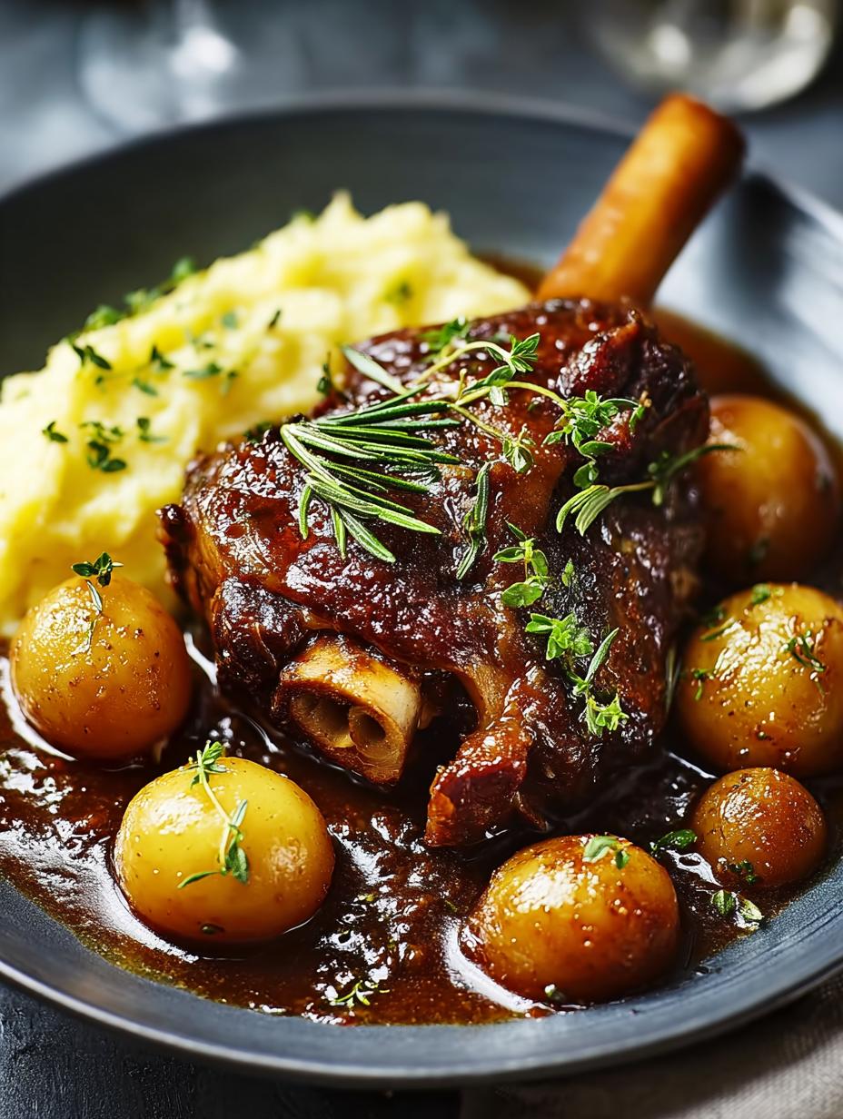 One Pot Lamb Shanks