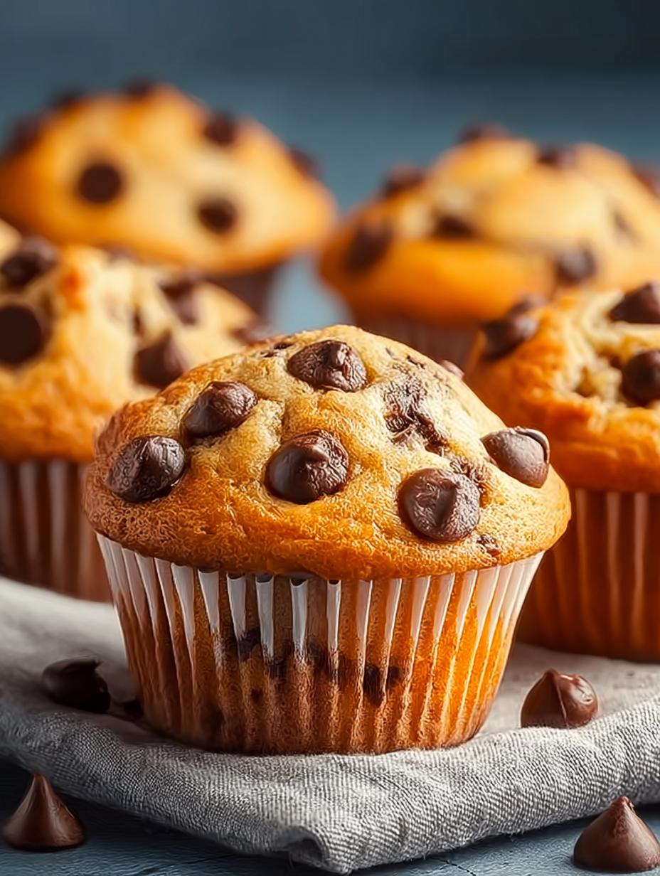 Delicious Orange Chocolate Chip Muffins for Sweet Moments - Orange Chocolate Chip Muffins - main visual representation