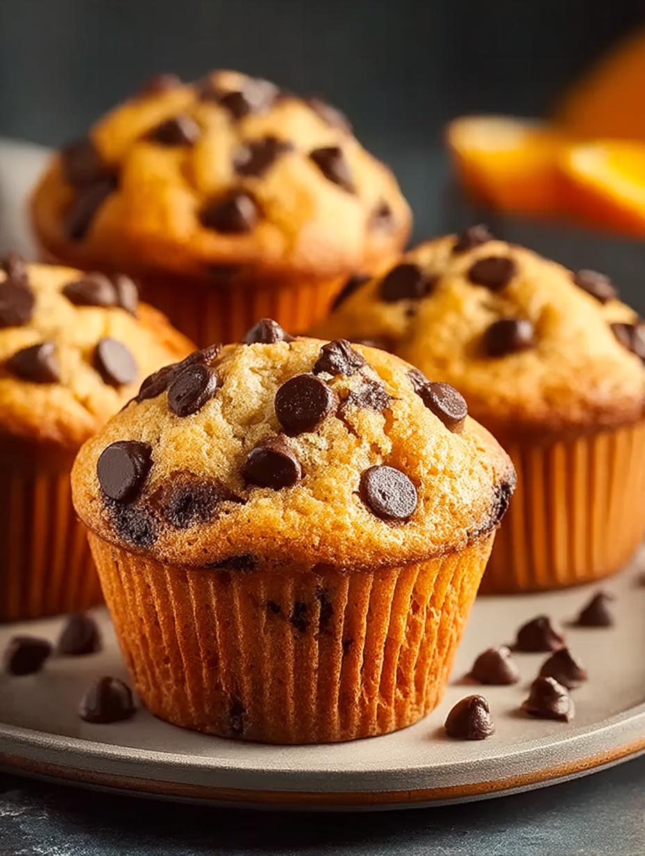 Delicious Orange Chocolate Chip Muffins for Sweet Moments - Orange Chocolate Chip Muffins - additional detail