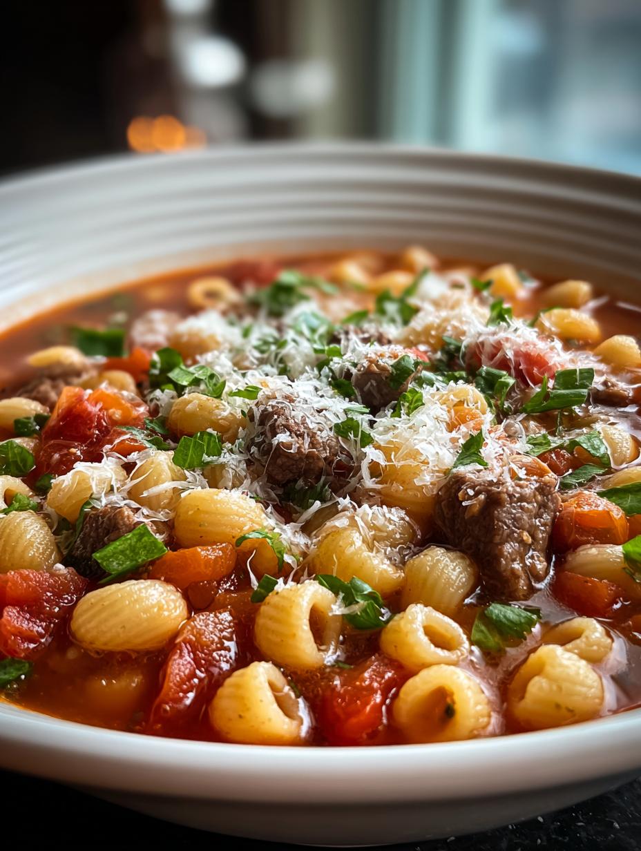 Pasta Fagioli with Beef: 5 Hearty Comfort Food Recipes - Pasta Fagioli with Beef - main visual representation