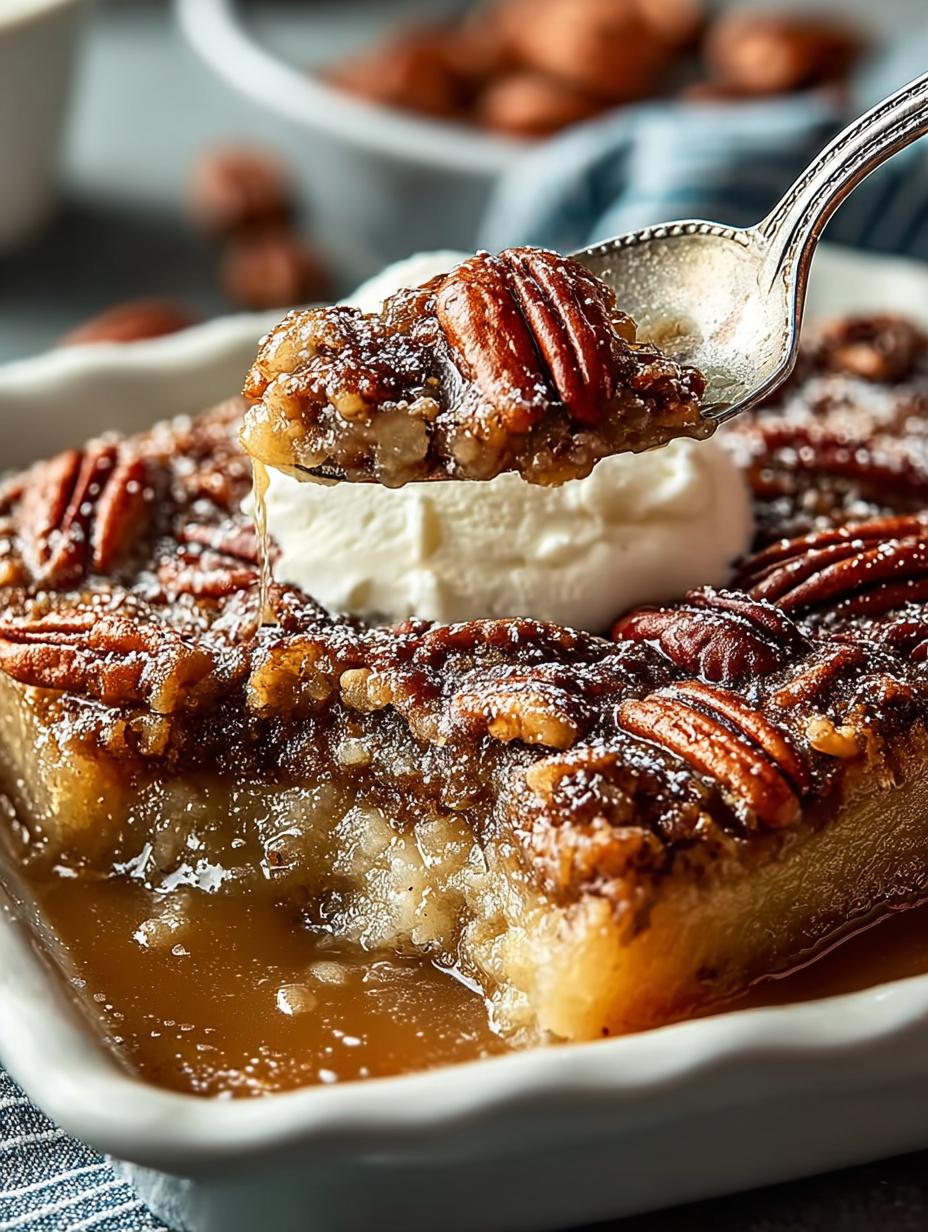 Pecan Pie Dump Cake