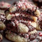 Peppermint Bark Cookies