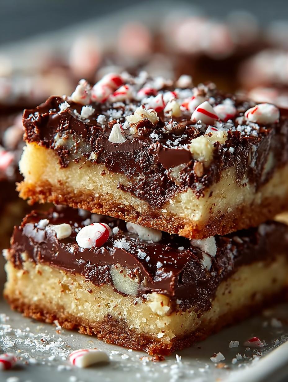 Peppermint Cookie Dough Domino