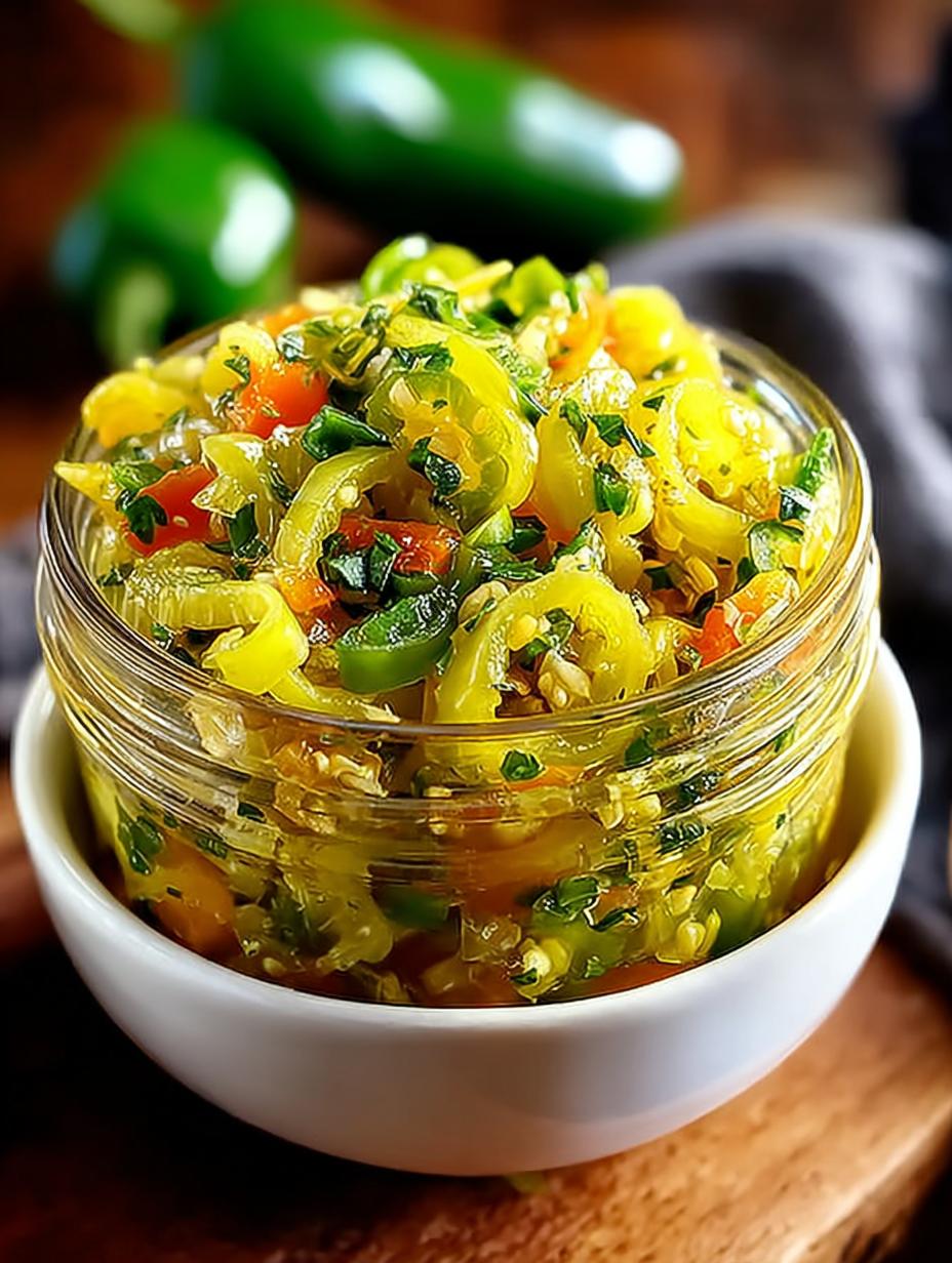 Delicious Pepperoncini Relish: 10-Minute Flavor Booster - Pepperoncini Relish - additional detail