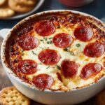 Pepperoni Dip with Cheese