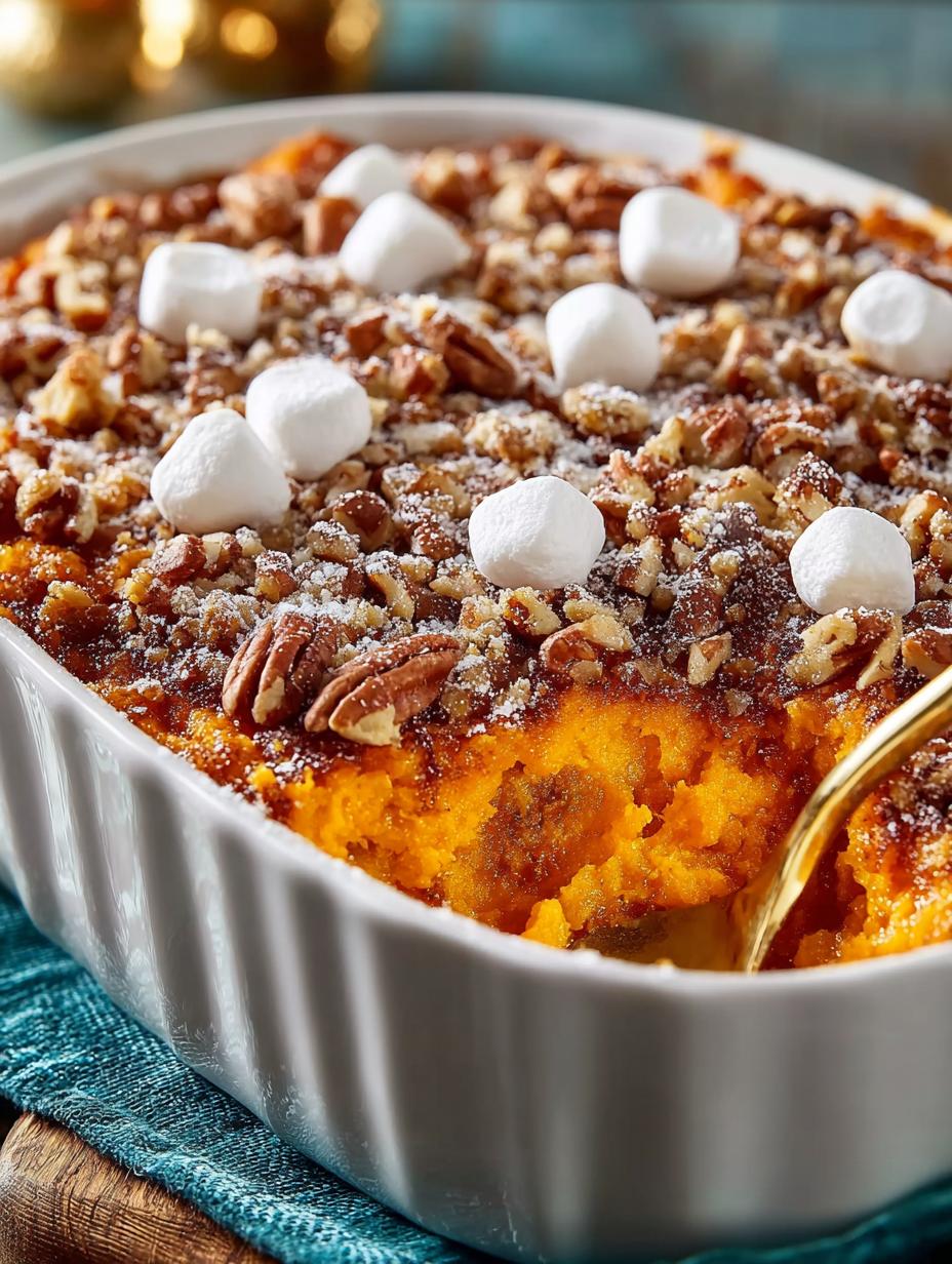 Pioneer Woman Sweet Potato Casserole Delight - Pioneer Woman Sweet Potato - main visual representation