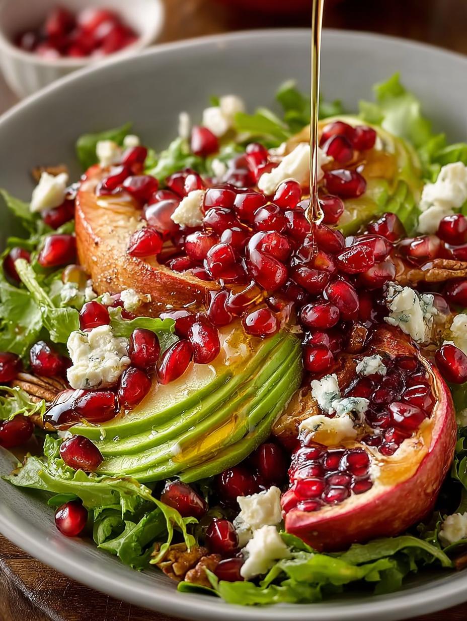 Pomegranate Salad with Honey: 5 Delicious Variations - Pomegranate Salad with Honey - main visual representation