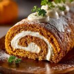 Pumpkin Roll with Creamy