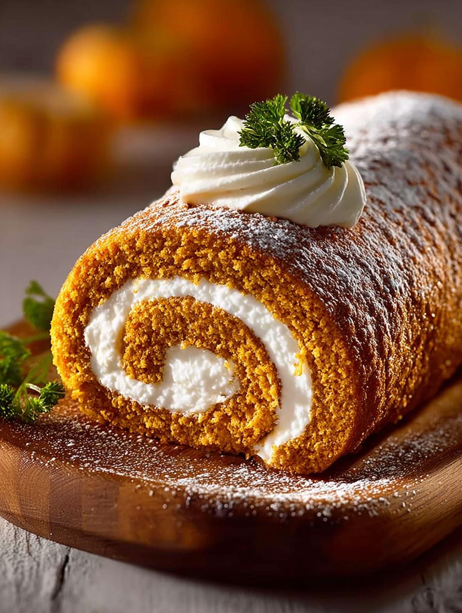Pumpkin Roll with Creamy Filling: 7 Irresistible Tips - Pumpkin Roll with Creamy - additional detail