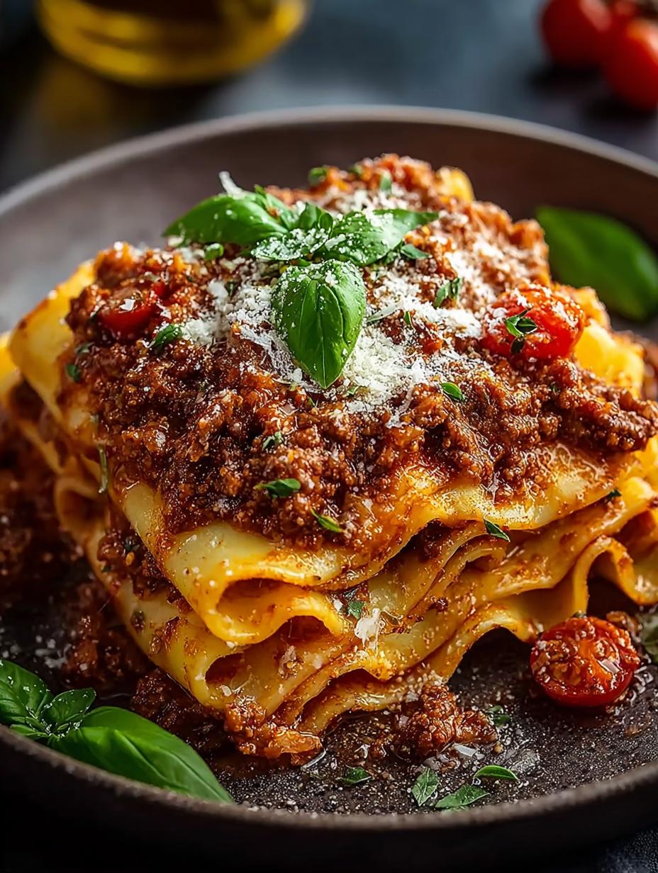 Ragu Alla Bolognese with Pappardelle: A Comforting Classic - Ragu Alla Bolognese with - main visual representation