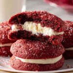 Red Velvet Cheesecake Cookies
