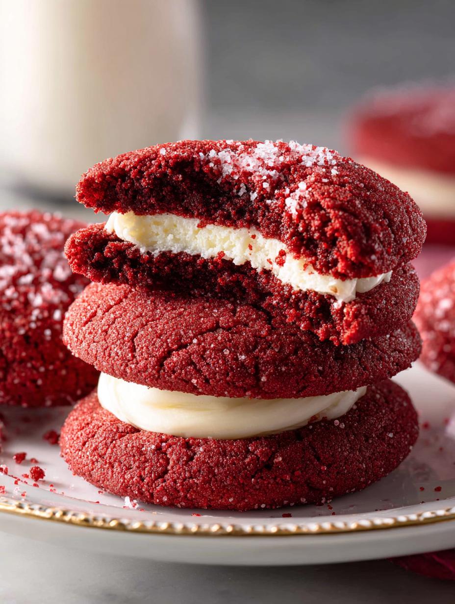 Red Velvet Cheesecake Cookies: 7 Reasons You'll Love Them - Red Velvet Cheesecake Cookies - additional detail