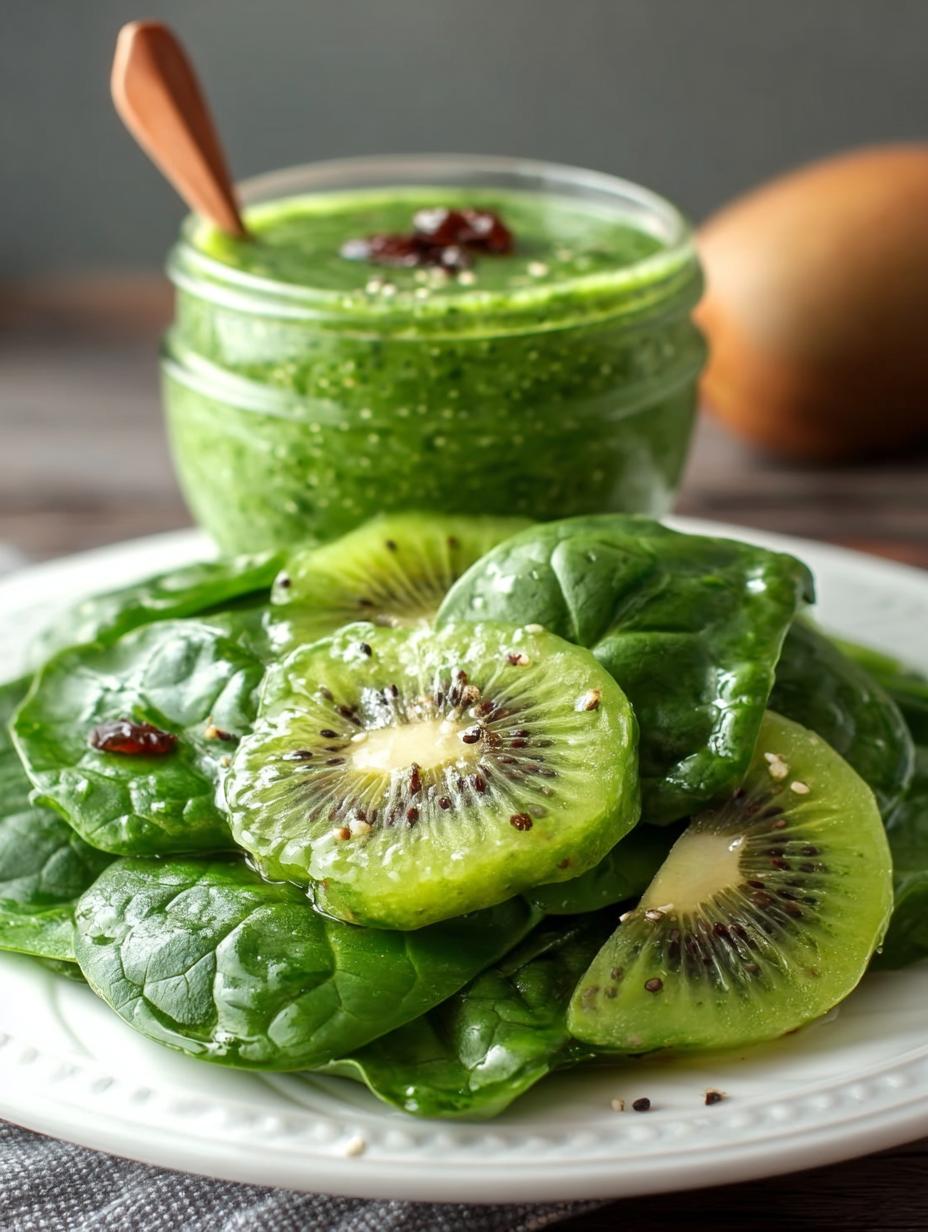 Refreshing Kiwi Spinach Date Smoothie for Your Health Boost - Refreshing Kiwi Spinach Date - additional detail