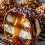 Salted Caramel Pretzel Cheesecake