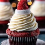 Santa Hat Topped Red